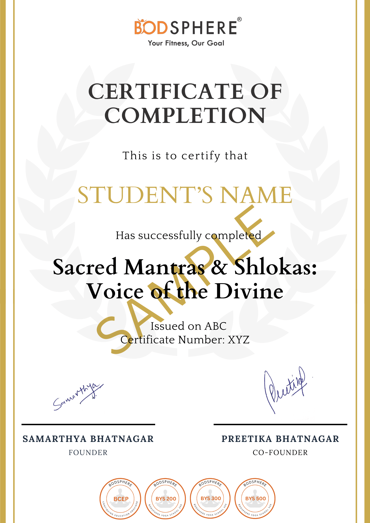 Accredited Certification